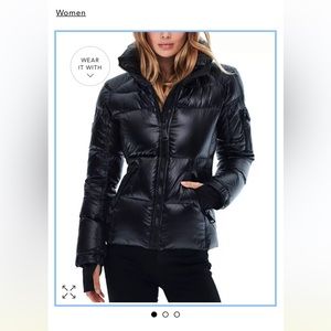 SAM. Black Puffer Jacket